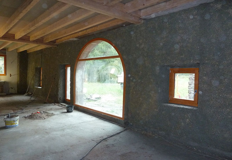 barbaux batiment chaux chanvre doublage isolant