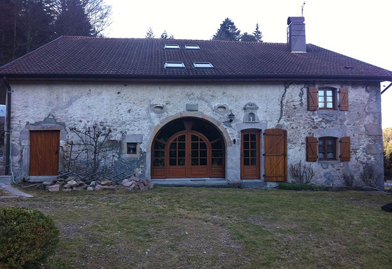 barbaux batiment facade enduit parement enduit traditionnel chaux aerienne