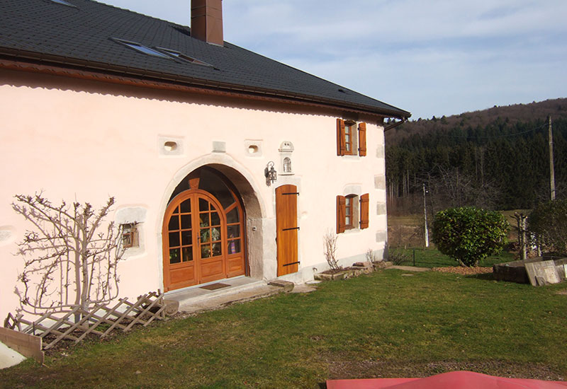 barbaux batiment facade enduit parement enduit traditionnel chaux aerienne