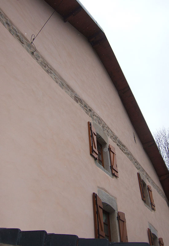 barbaux batiment facade enduit parement enduit traditionnel chaux aerienne