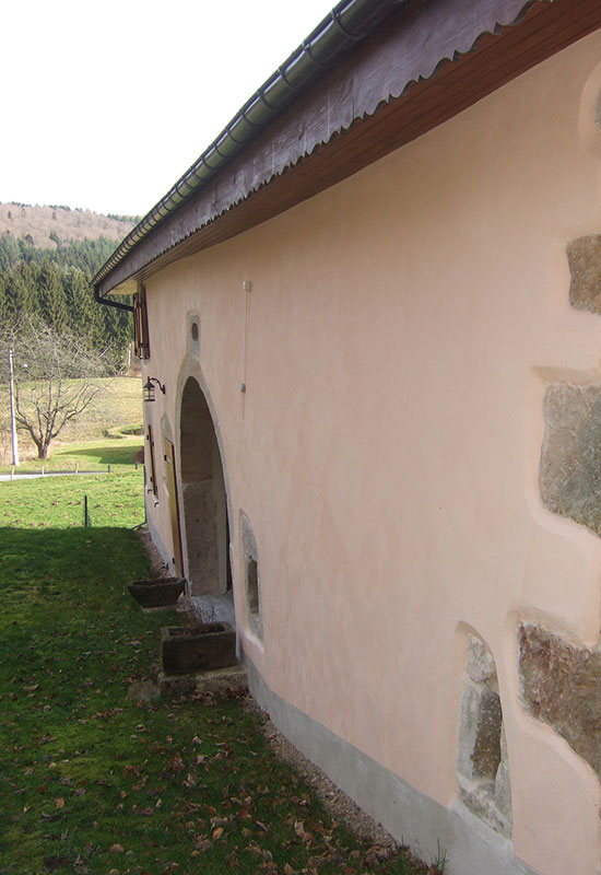 barbaux batiment facade enduit parement enduit traditionnel chaux aerienne