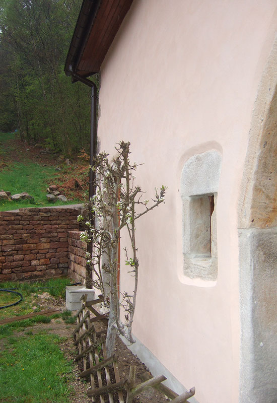 barbaux batiment facade enduit parement enduit traditionnel chaux aerienne