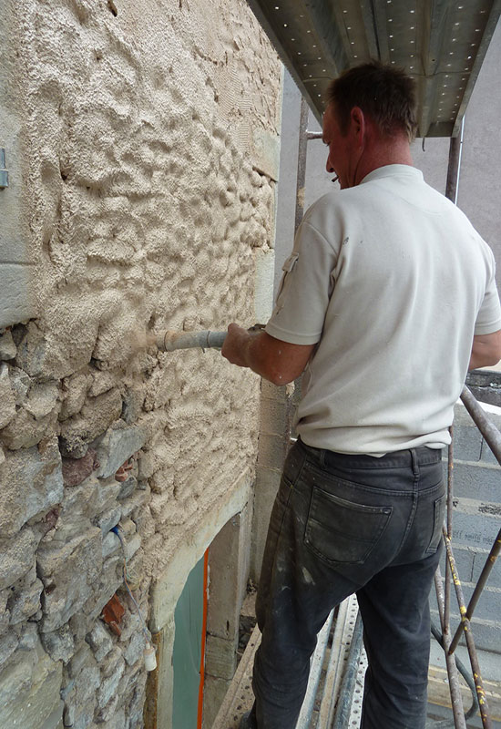 barbaux batiment facade enduit parement enduit traditionnel chaux aerienne