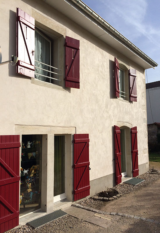 barbaux batiment facade enduit parement enduit traditionnel chaux aerienne