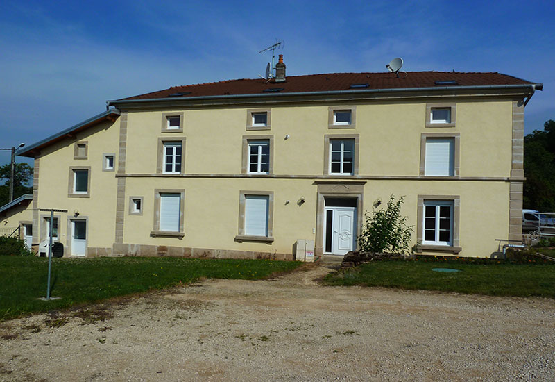 barbaux batiment facade enduit parement