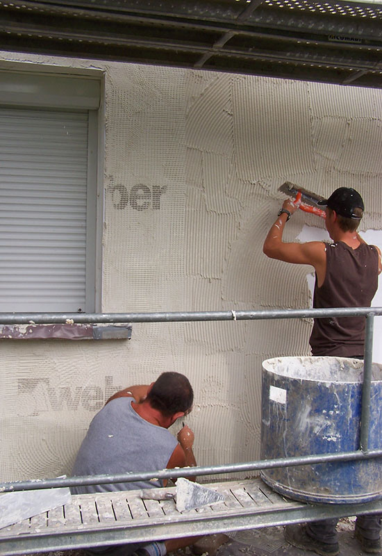 barbaux batiment facade enduit parement solution hydrolique parement