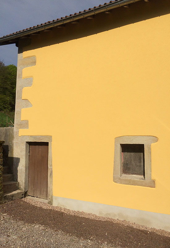 barbaux batiment facade enduit parement solution hydrolique parement