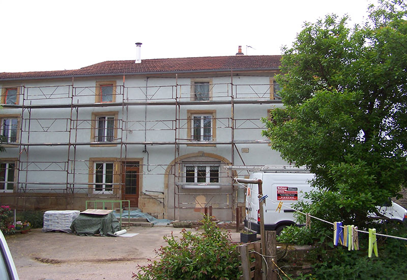 barbaux batiment facade enduit parement solution hydrolique parement