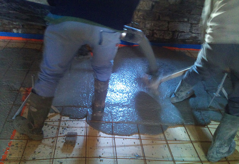 barbaux batiment gros oeuvre beton chape liquide