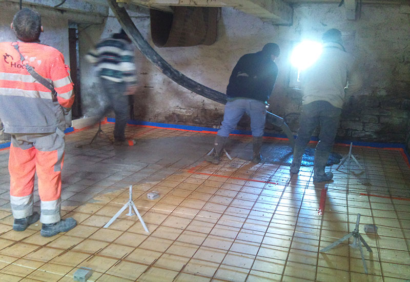 barbaux batiment gros oeuvre beton chape liquide