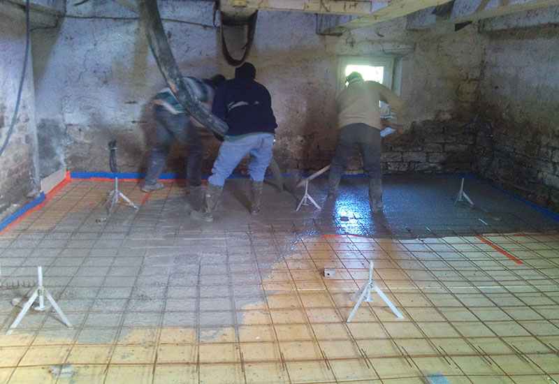 barbaux batiment gros oeuvre beton chape liquide