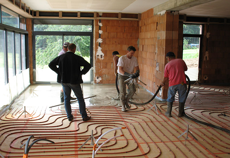 barbaux batiment gros oeuvre beton chape liquide