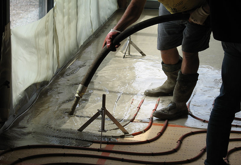 barbaux batiment gros oeuvre beton chape liquide