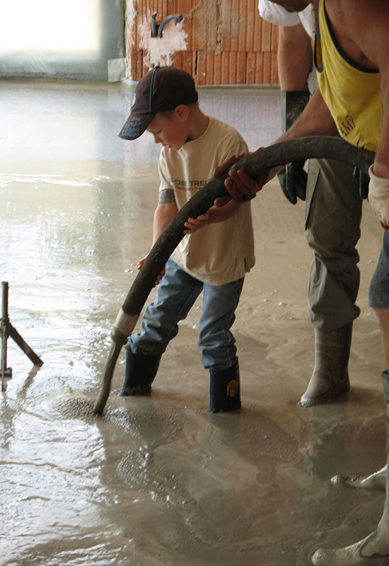 barbaux batiment gros oeuvre beton chape liquide