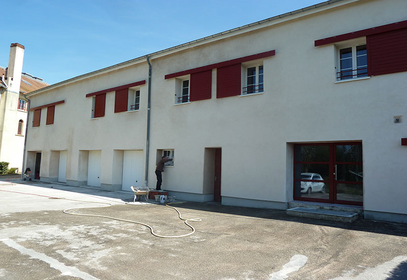 barbaux batiment isolation exterieure enduit hygrothermique chaux chanvre tradical