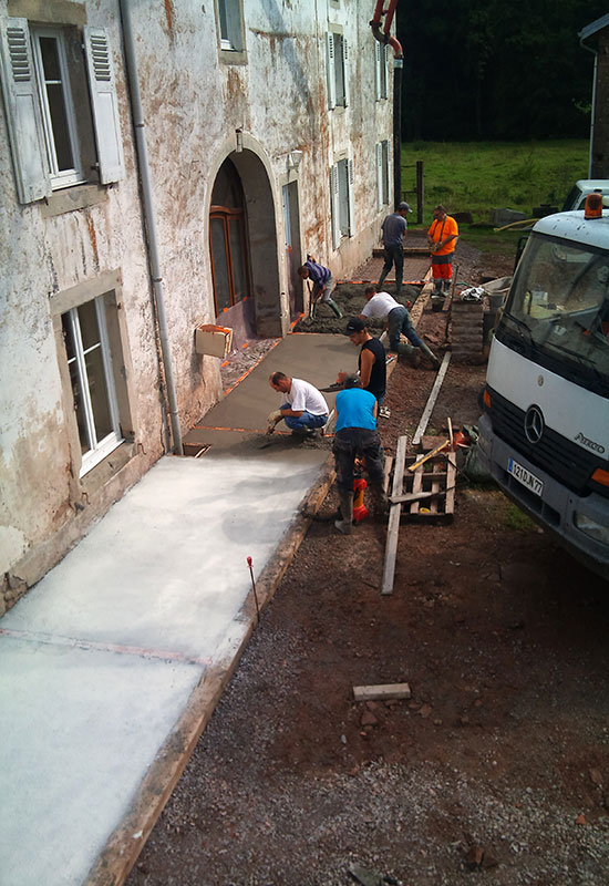 barbaux batiment maçonnerie paysagère béton désactivé