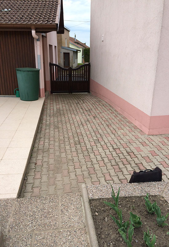 barbaux batiment maçonnerie paysagère escalier extérieur