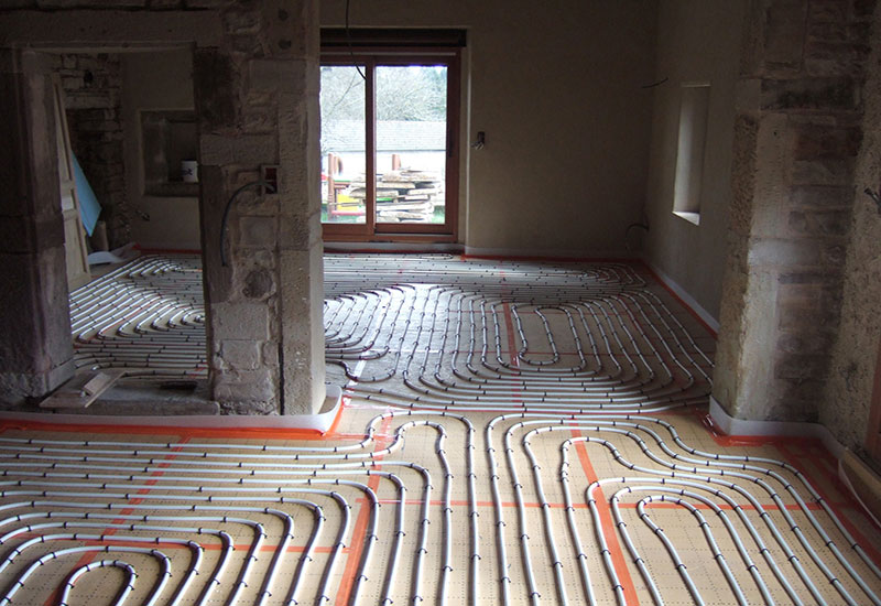 barbaux batiment renovation pavés ferme plancher chauffant